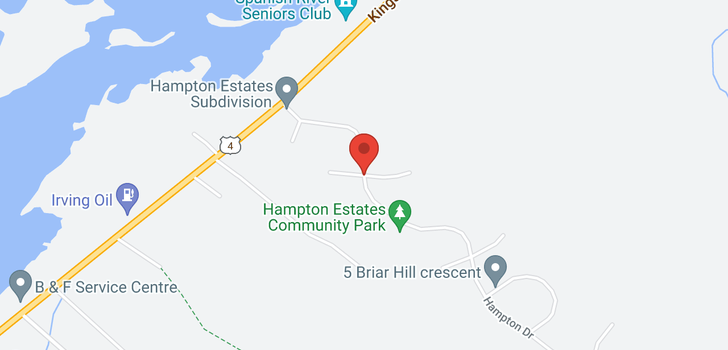 map of 225 Hampton Drive